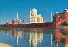 Puzzle 1000 Stella: Vereshchagin V.V. "Mausoleum of the Taj Mahal in Agra