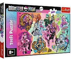 Trefl Puzzle 300 pieces: Zombies on top! Monster High