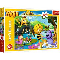 Trefl Puzzle 100 pieces: Maya the Bee and friends