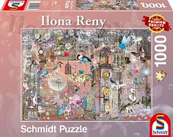 Schmidt 1000 Piece Puzzle: I. Reni Pink Beauty