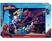 Puzzle Step puzzle 35 Maxi Details: Spider-Man (Marvel)