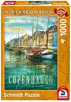 Schmidt puzzle 1000 pieces: Patrick Reid'brien. Copenhagen