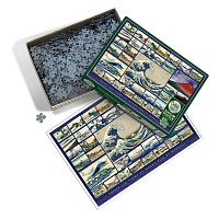 Cobble Hill 1000 Pieces Puzzle: Hokusai Collage