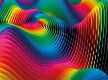Clementoni 500 pieces puzzle: Colors-Waves