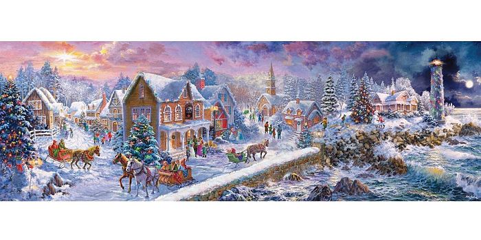 Puzzle Eurographics 1000 pieces: Holiday on the coast 6010-5318