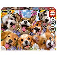 Educa 1000 Piece Puzzle: Puppy Selfies