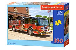 Puzzle Castorland 180 details: Fire engine