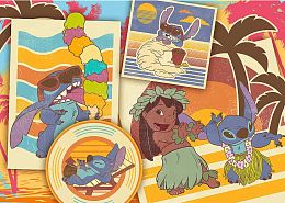 Trefl 200 Pieces Puzzle: The Musical World of Lilo and Stitch