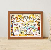 Pintoo Puzzle 1200 pieces: Kayomi. Album Cat memories (MARKDOWN)