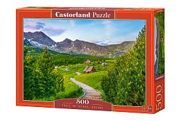 Puzzle Castorland 500 details: The Trail in the Tatras, Poland