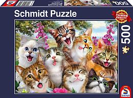 Schmidt puzzle 500 pieces: Self-cat