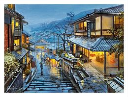 Pintoo puzzle 1200 pieces: E. Lushpin. Old Kyoto