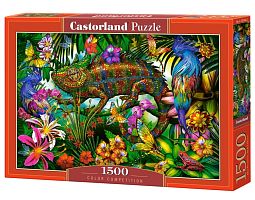 Castorland Puzzle 1500 pieces: Multicolored Chameleon