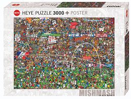 Jigsaw puzzle 3000 pieces Heye History of football