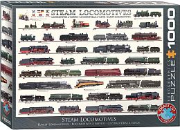 Puzzle Eurographics 1000 pieces: Locomotives