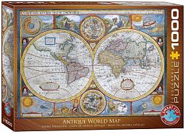 Puzzle Eurographics 1000 pieces Antique map of the world