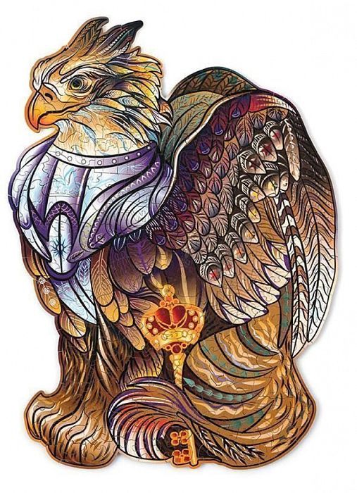 Wooden Puzzle 183 pieces Wood Trick: Thunder Gryphon WT-00064