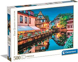 Puzzle Clementoni 500 pieces: Strastburg. Old Town