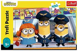 Trefl 100 Piece Puzzle: Minions at the Airport