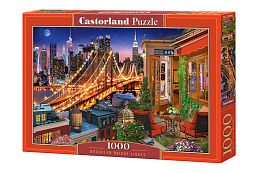 Puzzle Castorland 1000 pieces: the Lights of the Brooklyn bridge