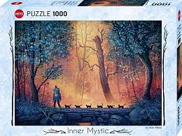 Heye 1000 Piece Puzzle: Forest March. Mysticism