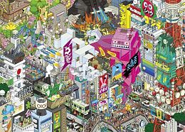 Heye 1000 Pieces Puzzle: Tokyo Quest