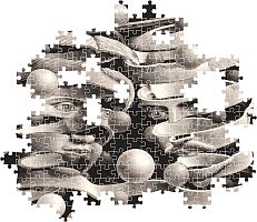 Puzzle Clementoni 1000 pieces: Escher. The Bonds of Union