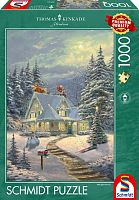 Schmidt 1000 Piece Puzzle: Kincaid On Christmas Eve