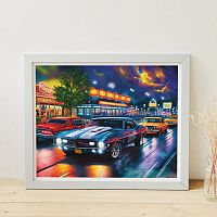 Pintoo Puzzle 2000 pieces: Bigelow. Rain on the boulevard