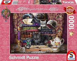 Schmidt 1000 Piece Puzzle: B.Ashwood Fabulous Cats