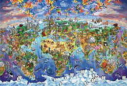 Eurographics 5000 Pieces Puzzle: Wonders of the World