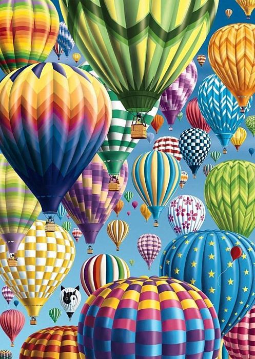 Puzzle Schmidt 1000 items: balloons 58286