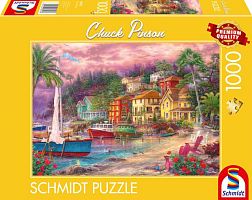Schmidt 1000-piece puzzle: Chuck Pinson. Coastal charm