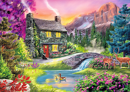 Trefl puzzle 500 items: Mountain idyll