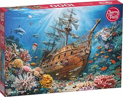 Cherry Pazzi 1000 Pieces Puzzle: The Sunken Ship