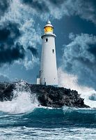 Clementoni 1000 Piece Puzzle: Lighthouse in a Storm