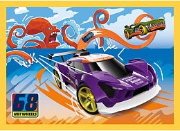 Trefl Puzzle 35#48#54#70 details: Hot Wheels Cars