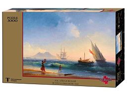 Puzzle Stella 3000 details: Aivazovsky I.K. Meeting of fishermen