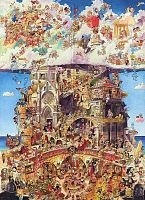 Puzzle Heye 1500 parts: Heaven and hell