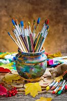 Nova 1000 Pieces Puzzle: My Paints and Brushes (MARKDOWN)