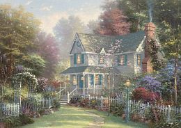 The Schmidt 500 piece puzzle: Kincaid. Victorian Cottage