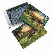 Cobble Hill 1000 Pieces Puzzle: Field at Dawn