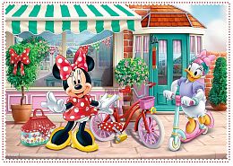 Puzzle Trefl 12#15#20#24 details: Minnie with friends