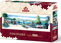 Puzzle Art Puzzle 1000 pieces: Terraced garden