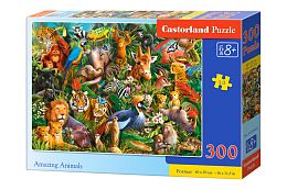 Castorland Puzzle 300 pieces: Amazing Animals