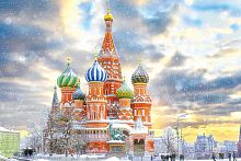 Eurographics 1000 pieces puzzle: Moscow, Russia