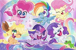 Puzzle Trefl 24 details: Friendship of little Ponies