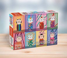 Puzzle Yazz 1000 pieces: Maneki Kokeshi