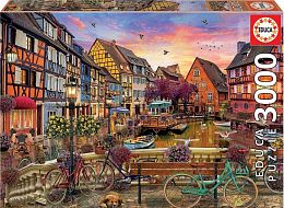 Educa 3000 puzzle pieces: Colmar, France