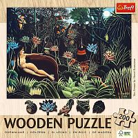 Wooden Trefl Puzzle 200 pieces: A Dream. Henri Rousseau